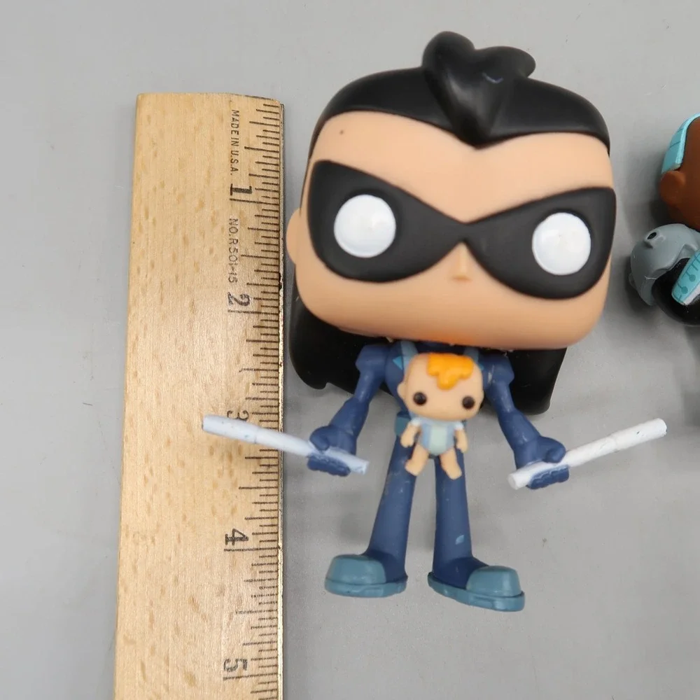Imaginext Lot Of 7 DC Teen Titans Go! Beast Boy Raven Cyborg Master of Games